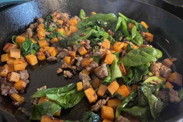 Cooked Spinach