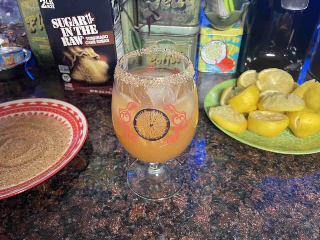 Bourbon Apple Cider Sour